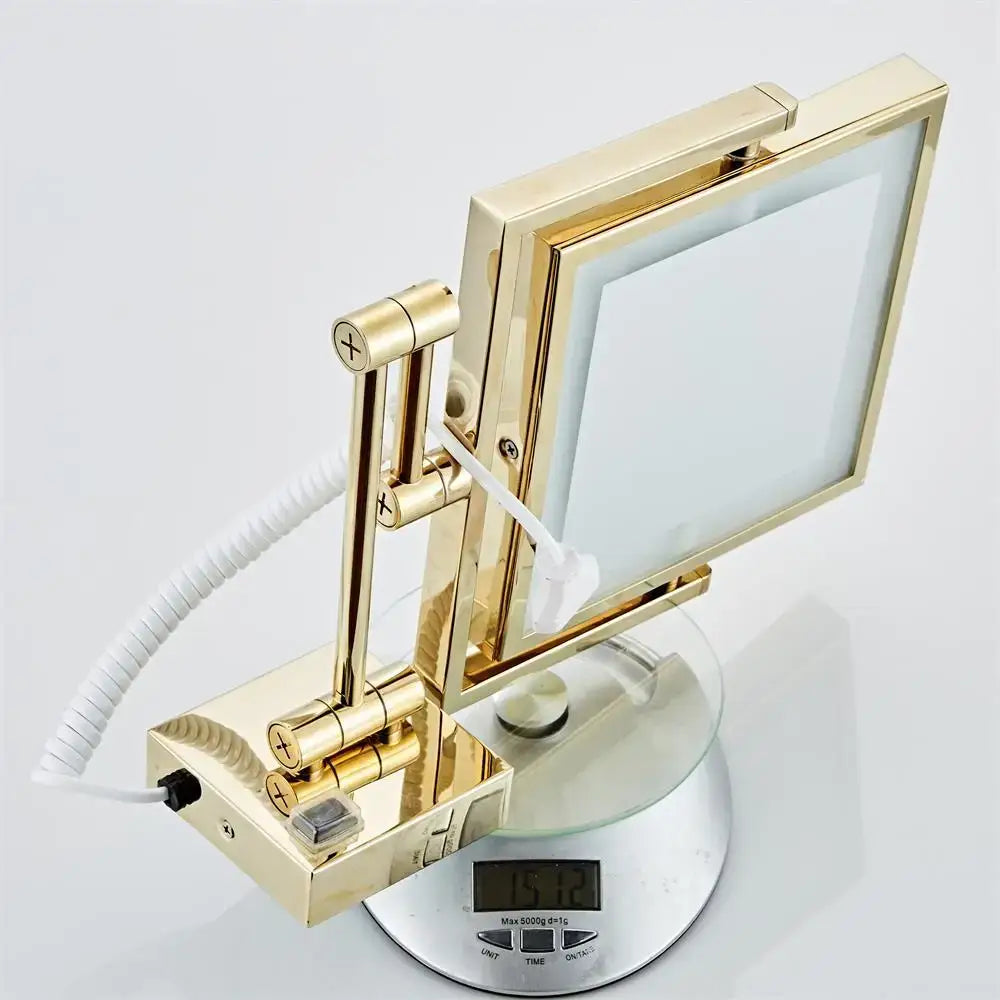 Gold LED Makeup Mirror