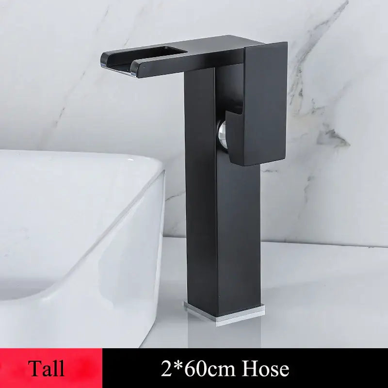 Gold LED Waterfall Faucet