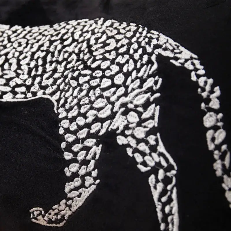 Gold Leopard Pillow Cover