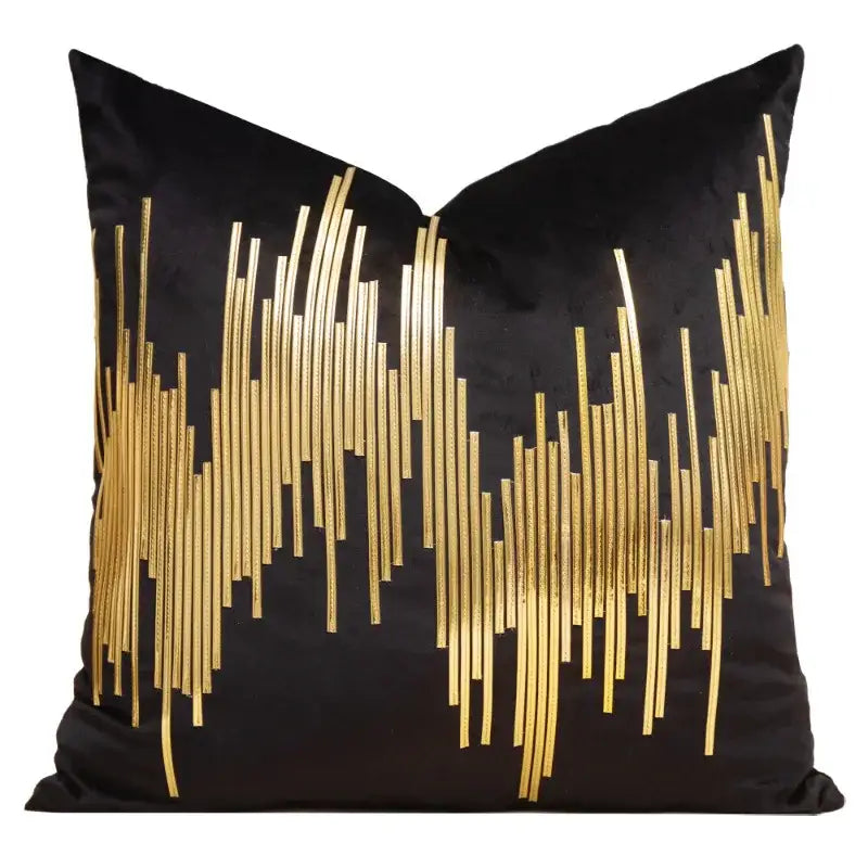 Gold Leopard Pillow Cover