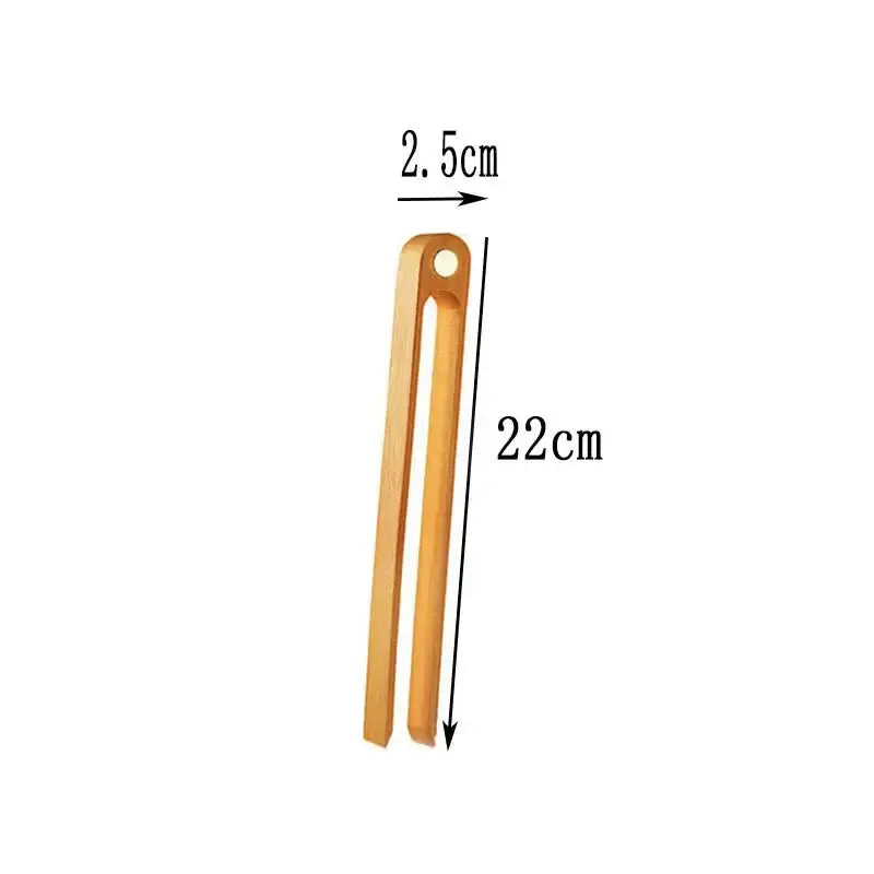 Bamboo Toaster Tongs