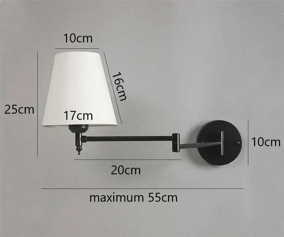 Gold Pleated Wall Lamp