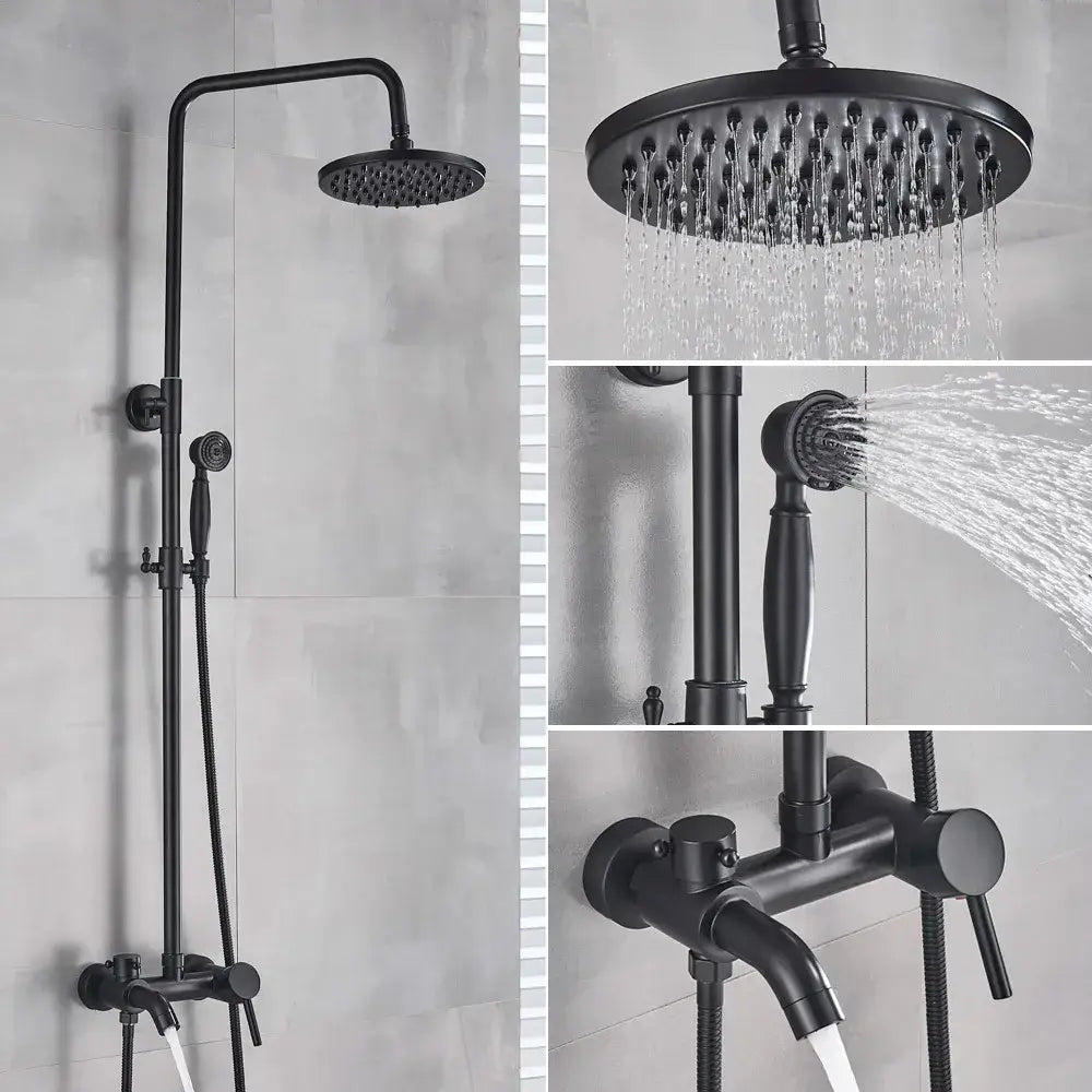 Gold Rain Shower System