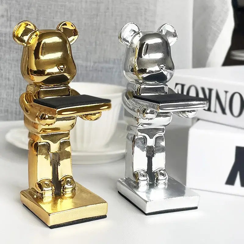 Gold Bear Watch Rack