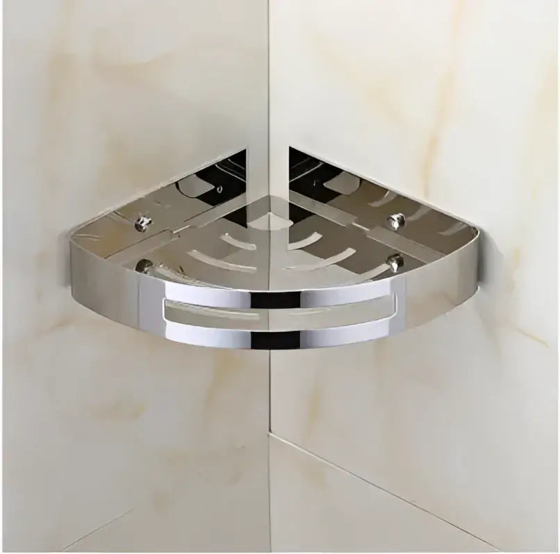 Gold Stainless Corner Shelf