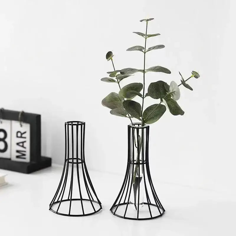Gold Metal Vase