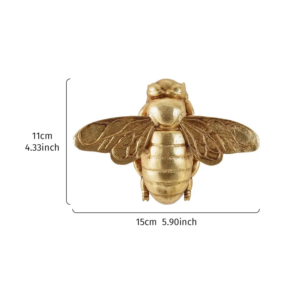Gold Bee Resin Hanger
