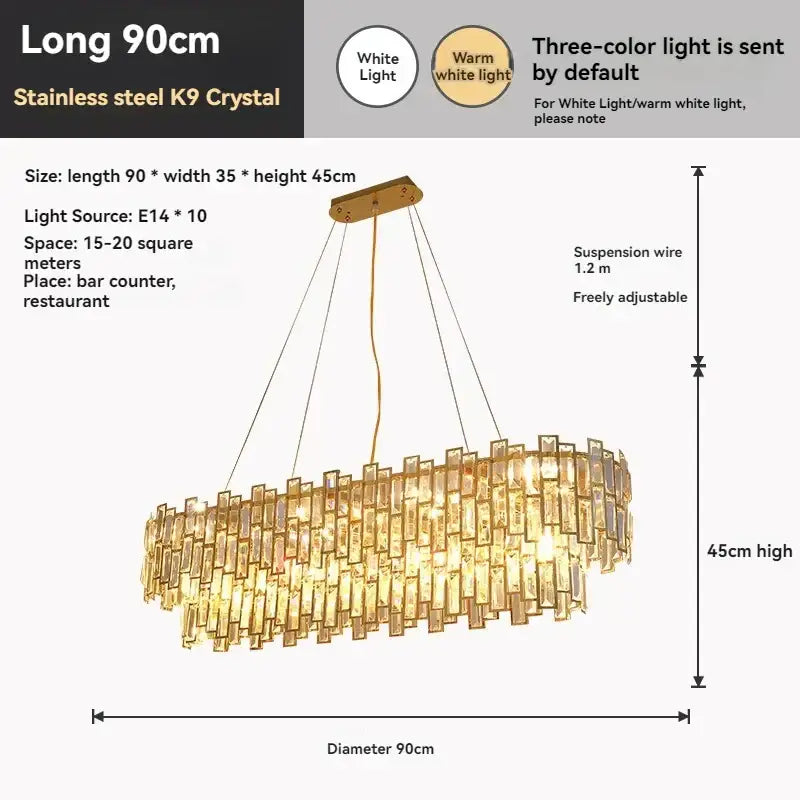 Gold Branch Living Room Chandelier