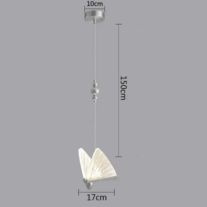 Gold Butterfly LED Chandelier French Gold Finish