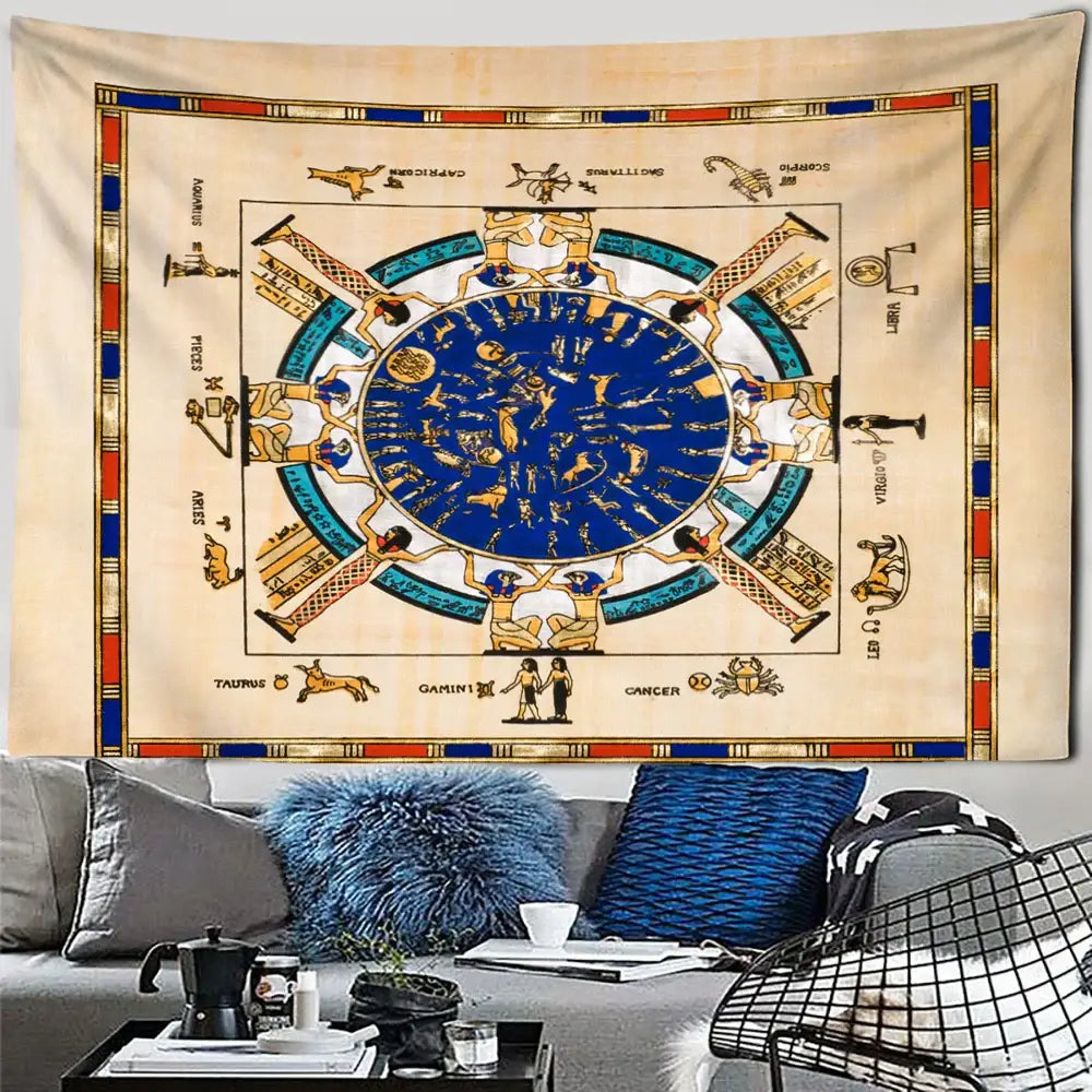 Egyptian Pharaoh Wall Tapestry