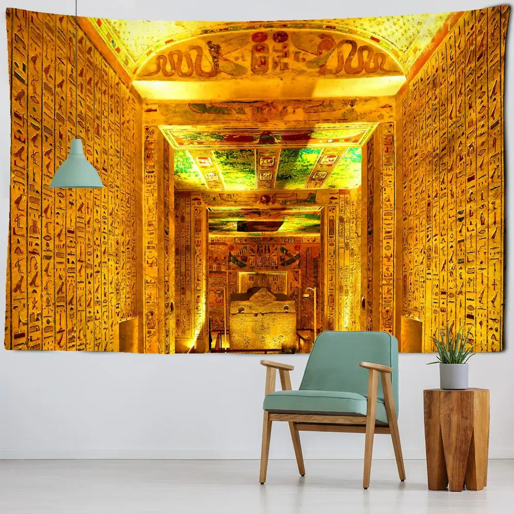 Egyptian Pharaoh Wall Tapestry
