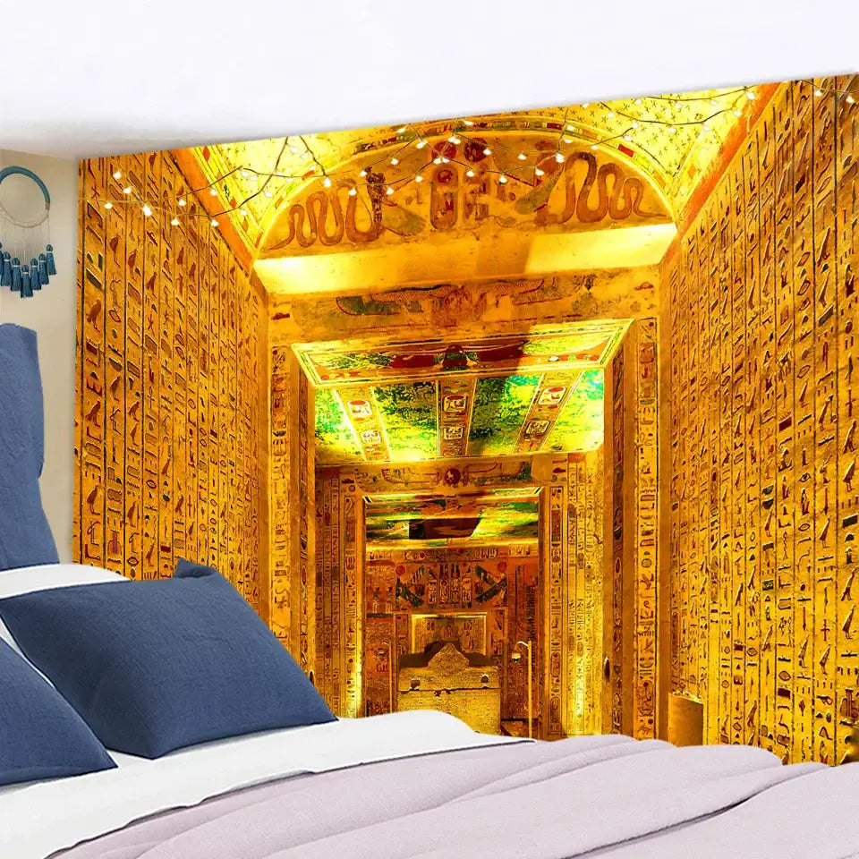 Egyptian Pharaoh Wall Tapestry
