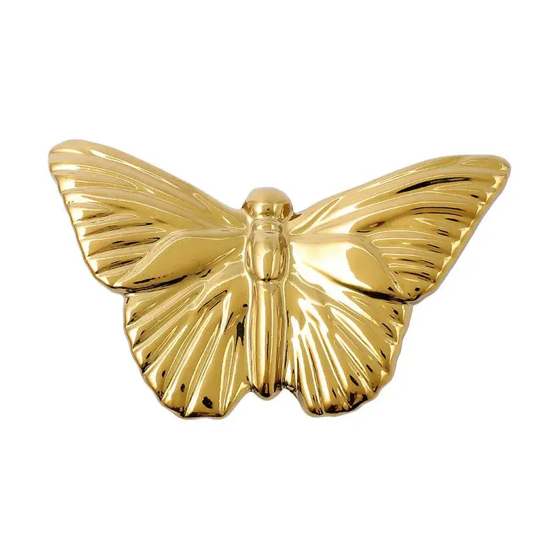 Golden Butterfly Wall Set