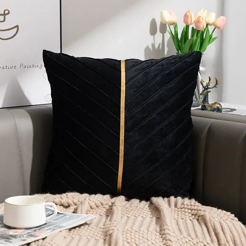 Velvet Patchwork Cushion Covers