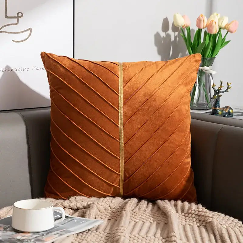 Velvet Patchwork Cushion Covers
