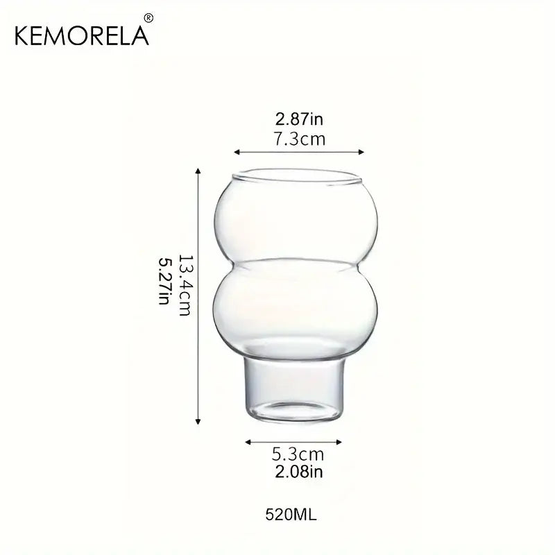 Glass Gourd Cup Set