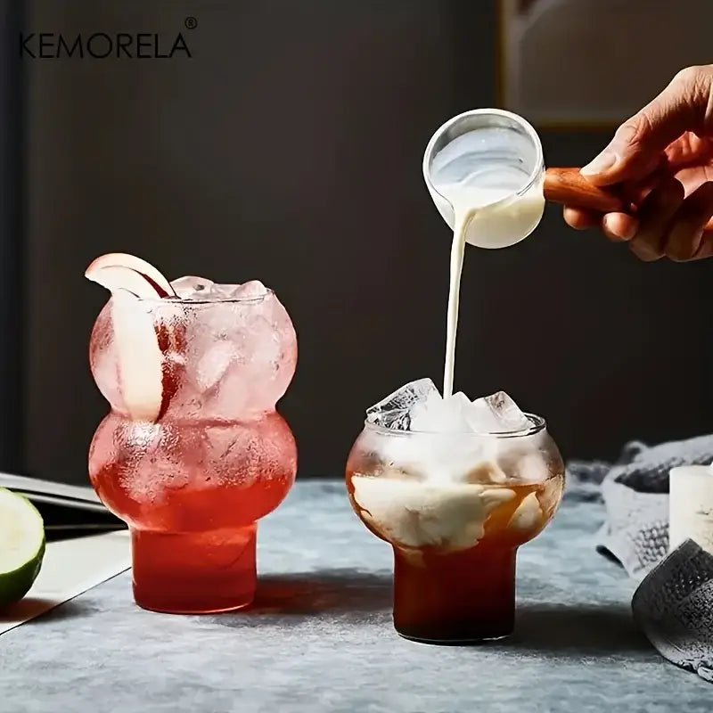 Glass Gourd Cup Set