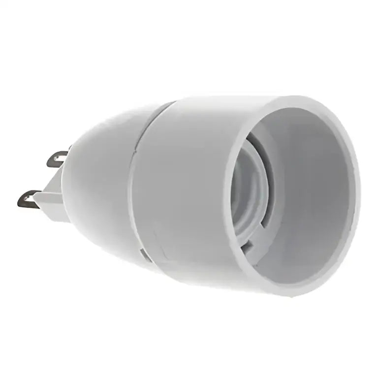 Gray Plastic Bulb Adapter