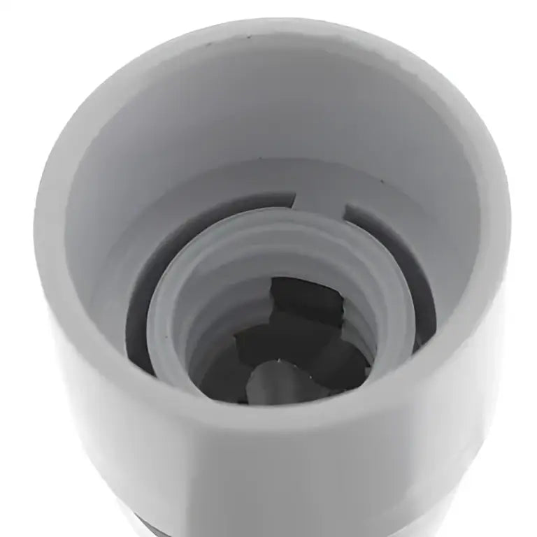 Gray Plastic Bulb Adapter