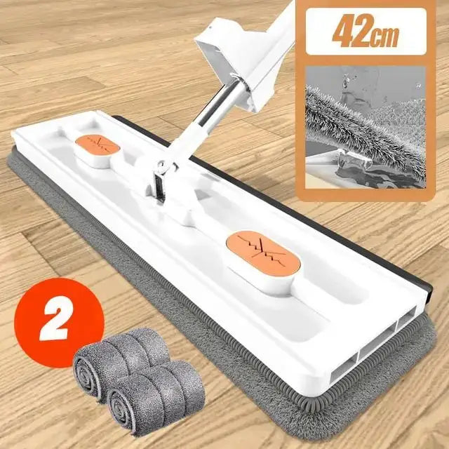 Gray Microfiber Spin Mop