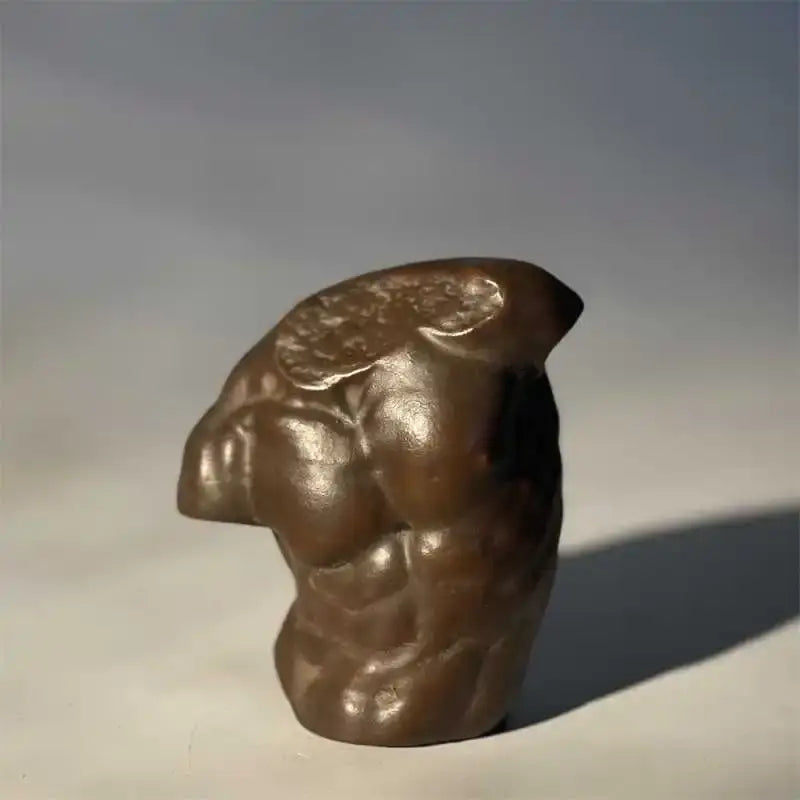 Bronze Nude Bust Sculpture