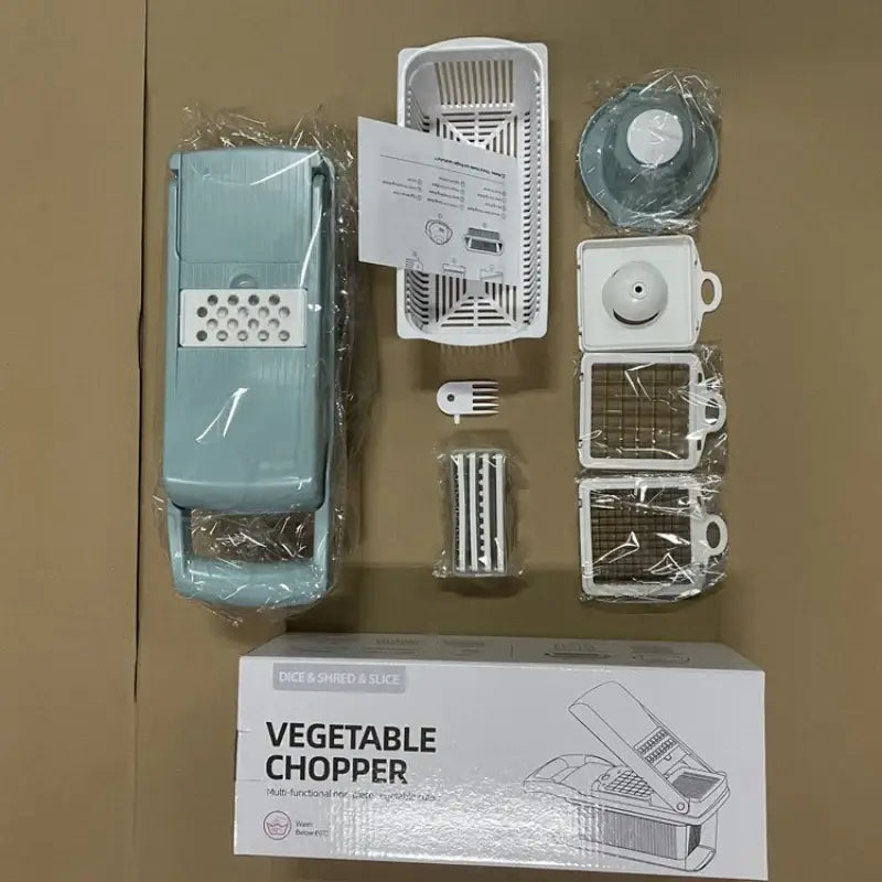 Green Vegetable Slicer Grater