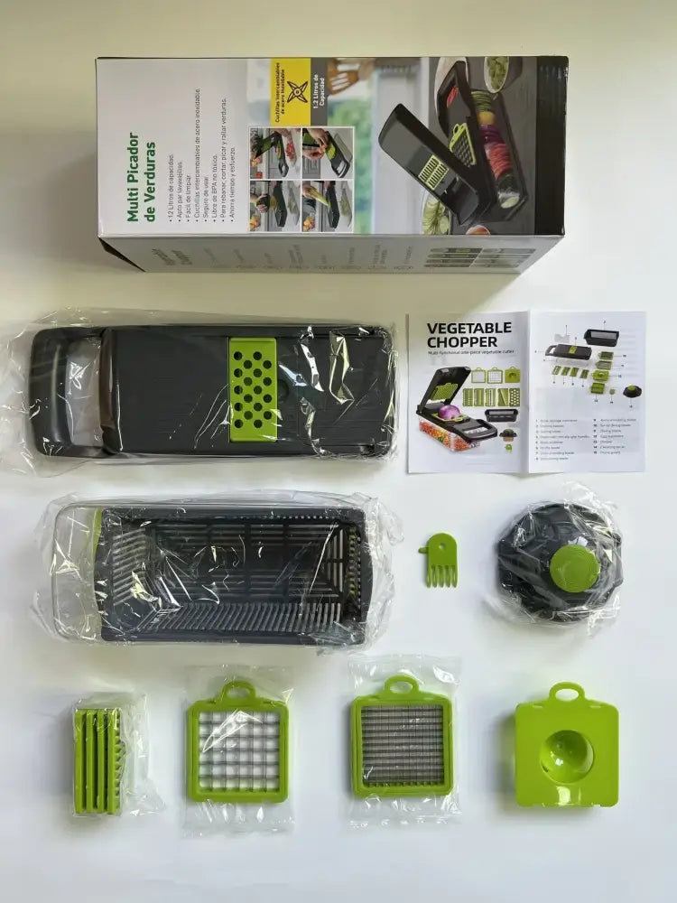 Green Vegetable Slicer Grater