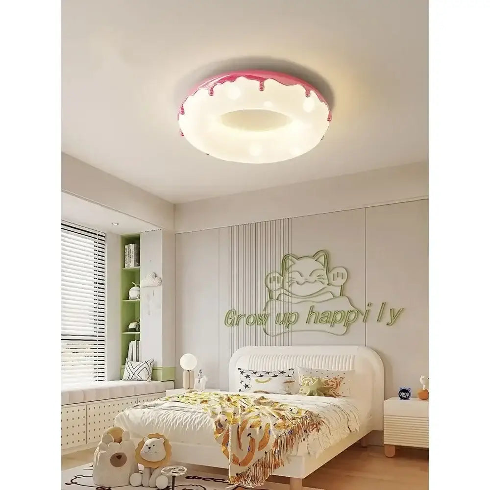 Green Doughnut Ceiling Light
