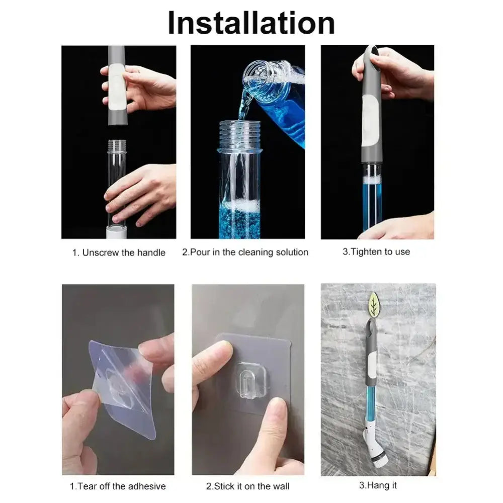 Green Electric Spin Cleaner