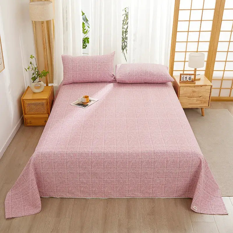 Green Panda Cotton Bedspread