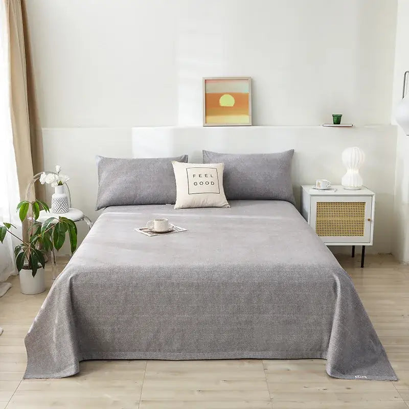 Green Panda Cotton Bedspread
