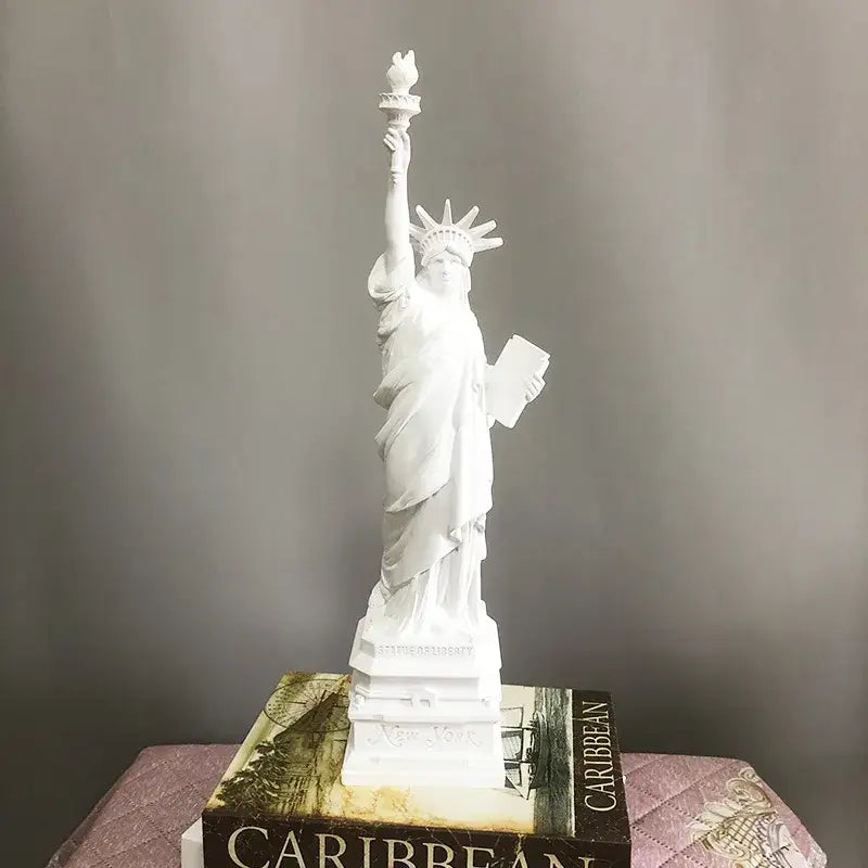 Green Liberty Desk Statue