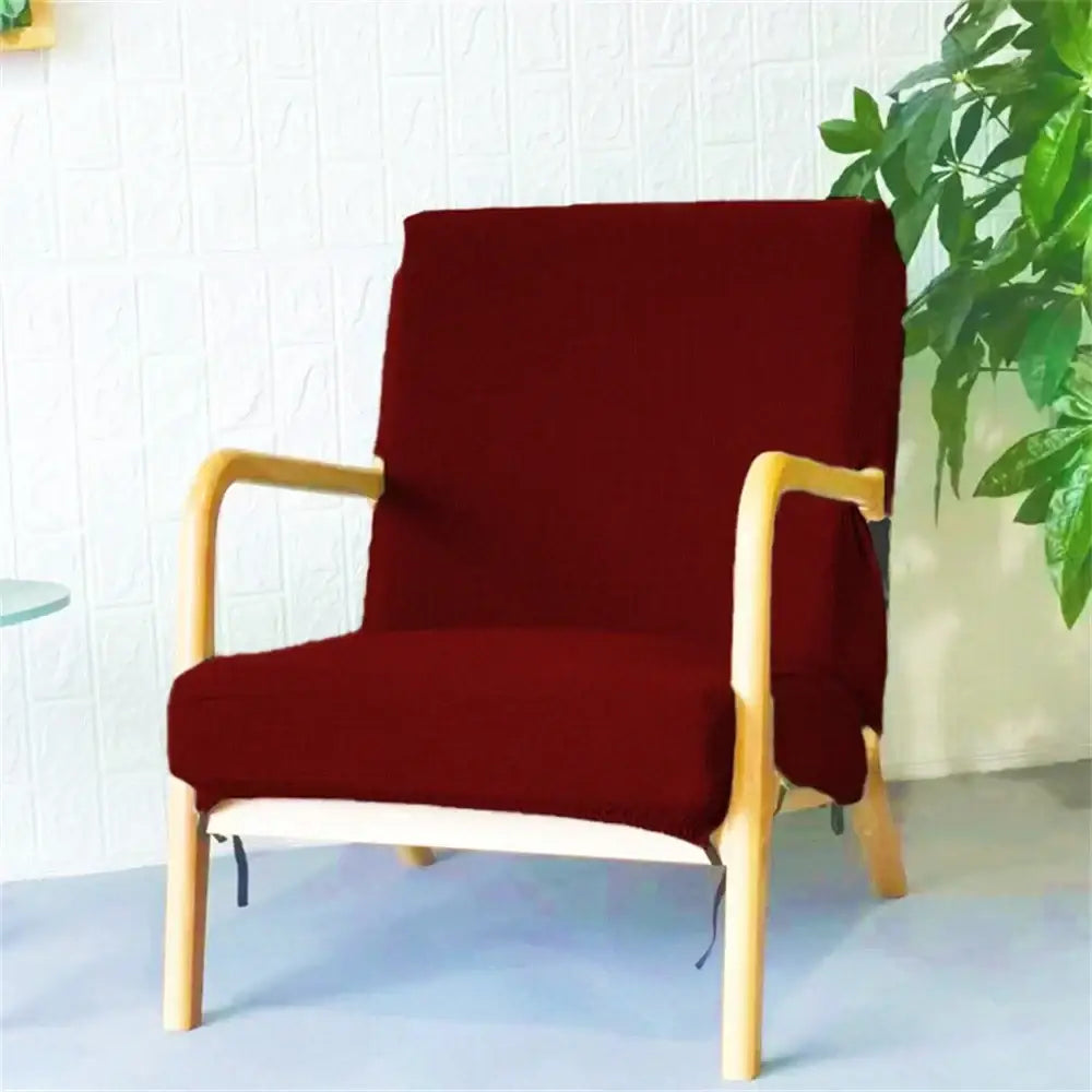 Green Jacquard Chair Covers