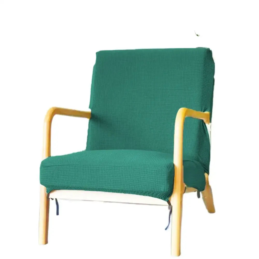 Green Jacquard Chair Covers