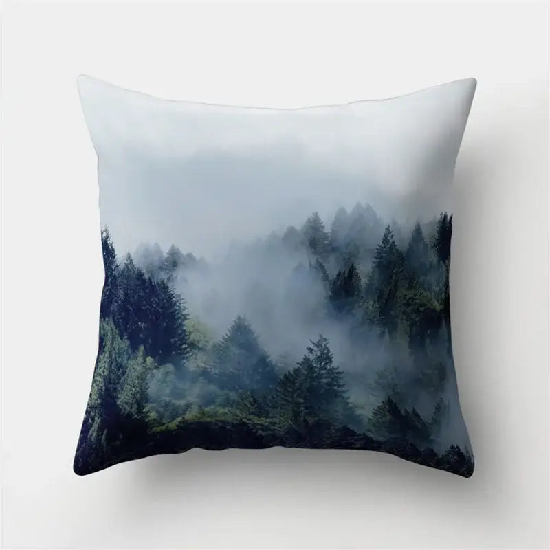 Green Tropical Pillowcase