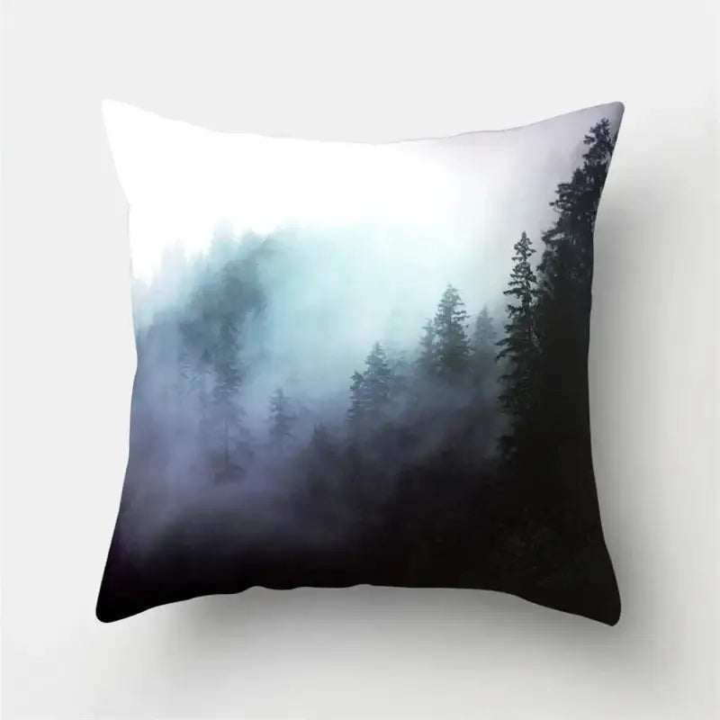 Green Tropical Pillowcase