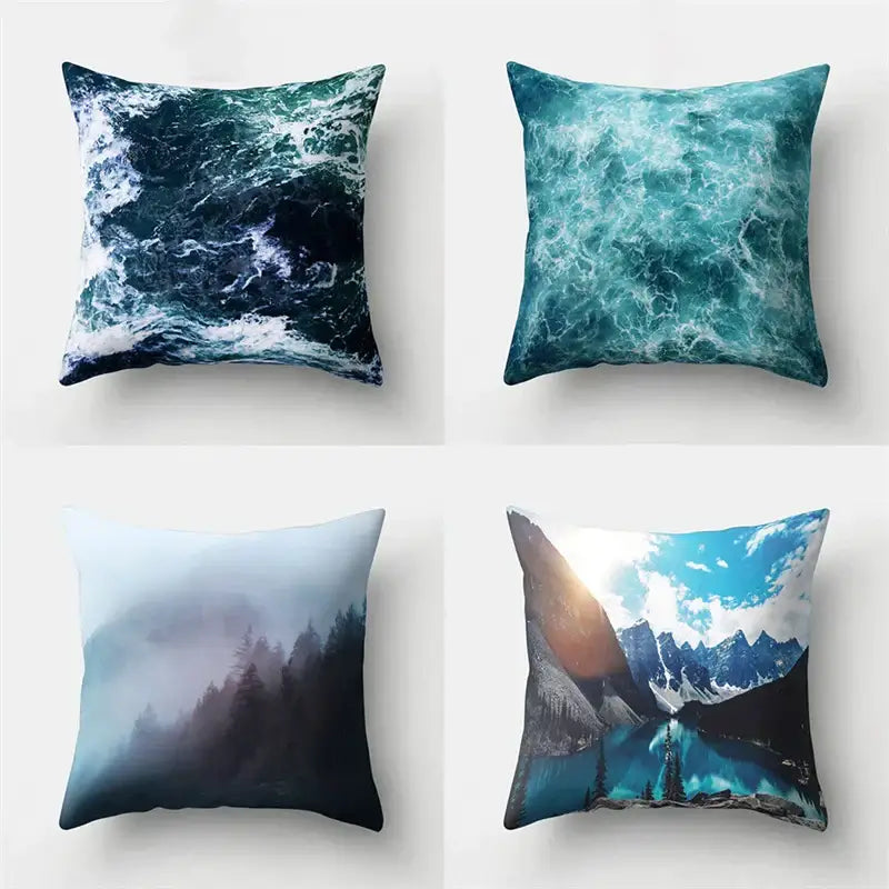 Green Tropical Pillowcase