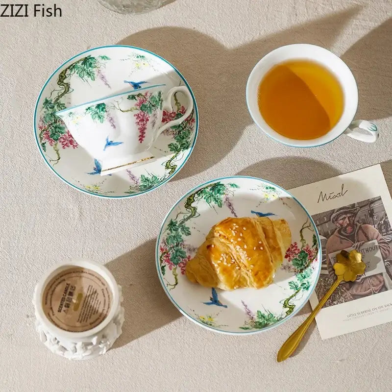 Green Willow Tea Set