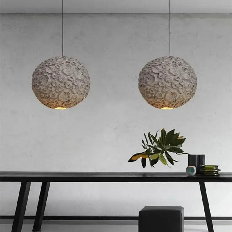 Grey Wabi Sabi Chandelier