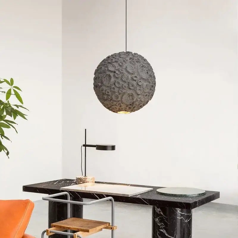 Grey Wabi Sabi Chandelier