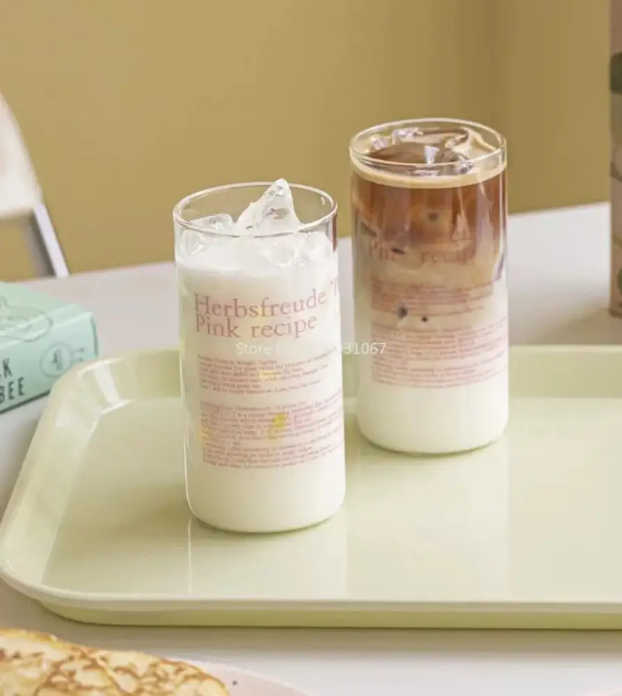 Glass Modern Coffee Cups