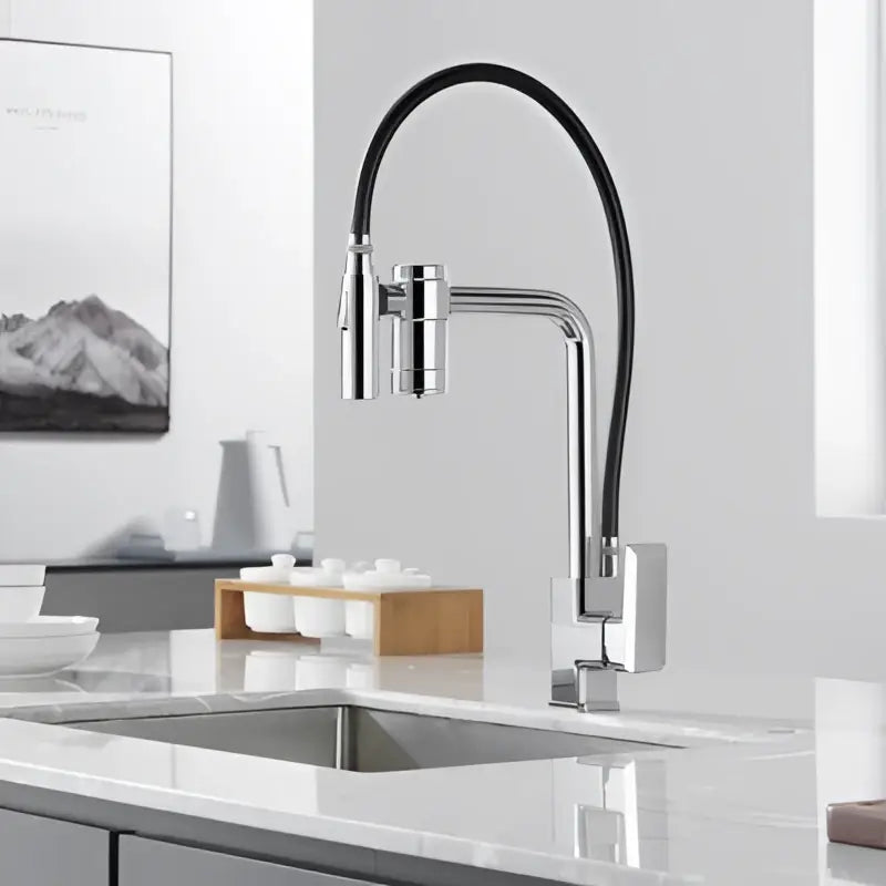 Gun Grey Kitchen Faucet