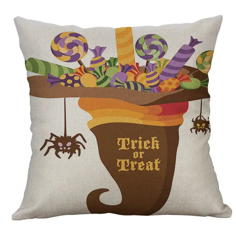 Linen Pumpkin Pillow Cover