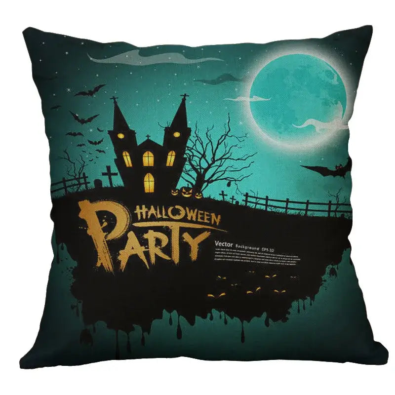 Linen Pumpkin Pillow Cover