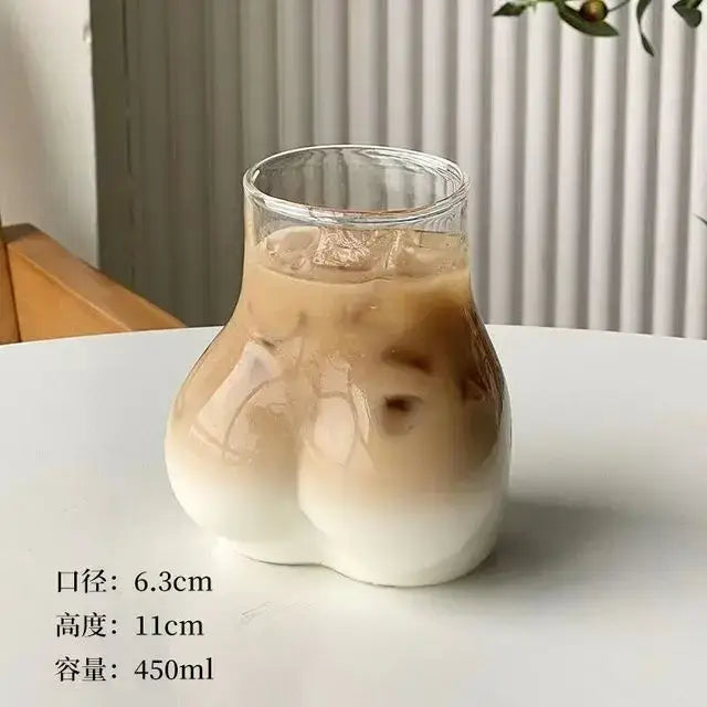 Clear Hammered Glass Tumbler