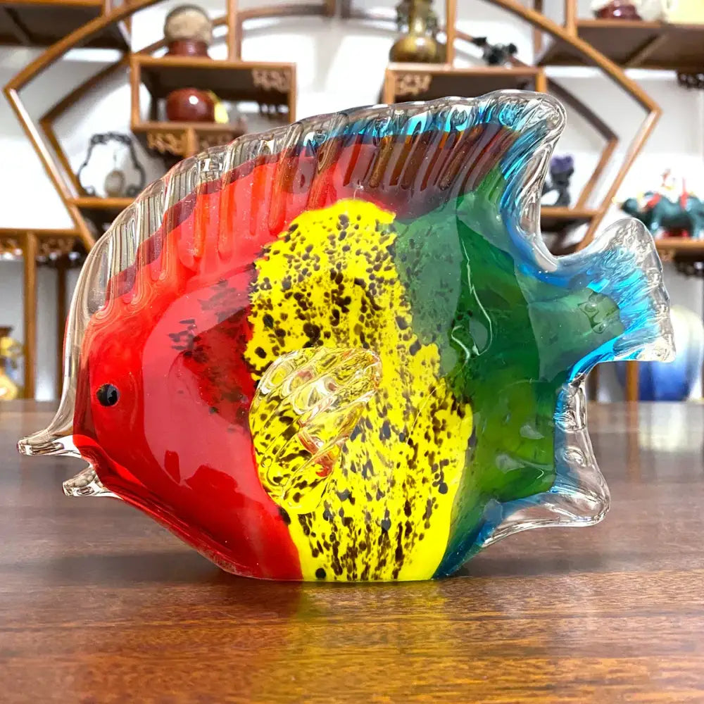 Tropical Fish Glass Figurines