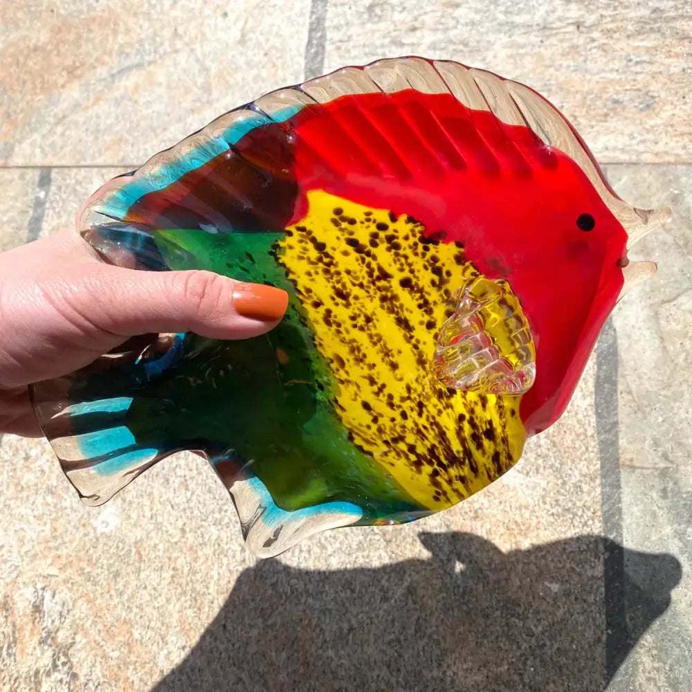 Tropical Fish Glass Figurines