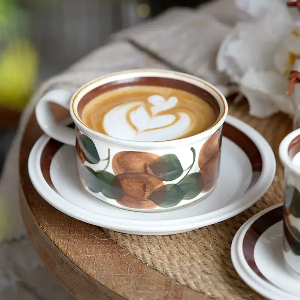 Leaf Ceramic Espresso Set