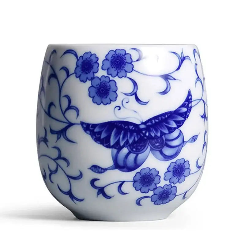 Floral Porcelain Tea Cup