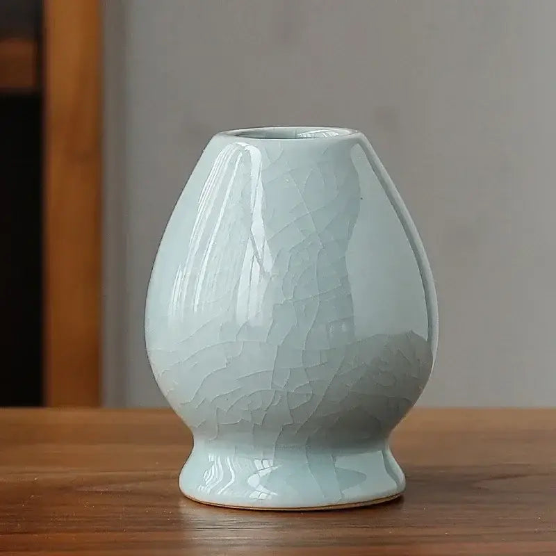White Ceramic Matcha Stand